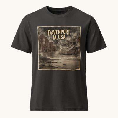 Davenport, IA Vintage Tee