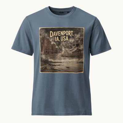 Davenport, IA Vintage Tee