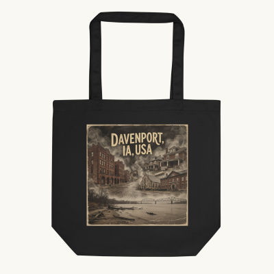 Davenport, IA Tote Bag