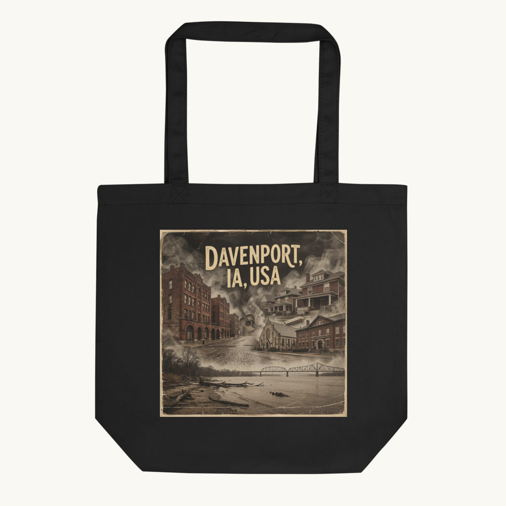 Davenport, IA Tote Bag