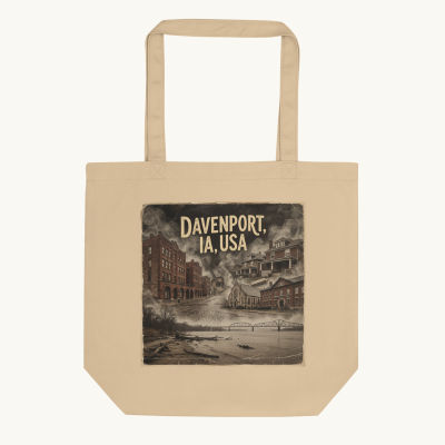 Davenport, IA Tote Bag
