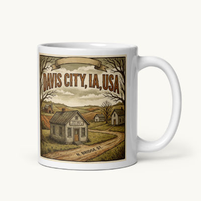 Davis City, IA Coffee Mug