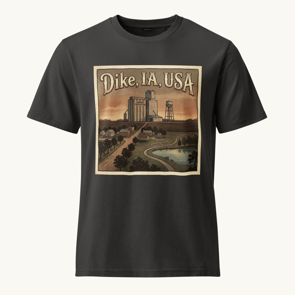 Dike, IA Vintage Tee