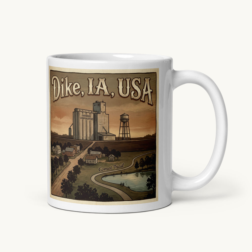 Dike, IA Coffee Mug