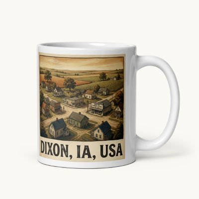 Dixon, IA Coffee Mug