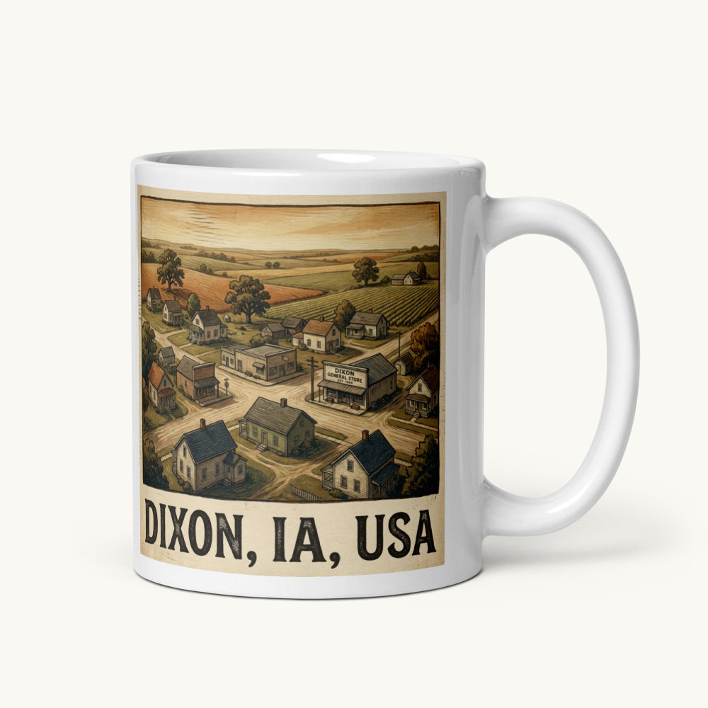 Dixon, IA Coffee Mug