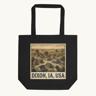 Dixon, IA Tote Bag