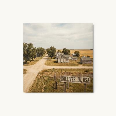 Dolliver, IA Metal Print