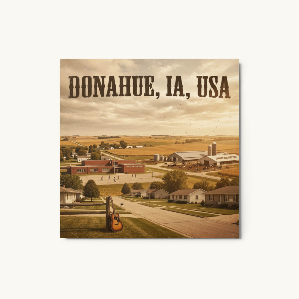 Donahue, IA Metal Print