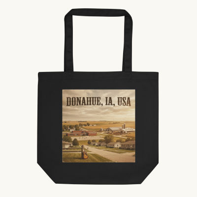 Donahue, IA Tote Bag