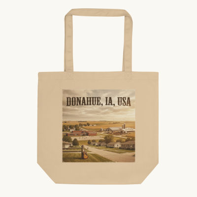 Donahue, IA Tote Bag