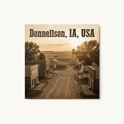 Donnellson, IA Metal Print