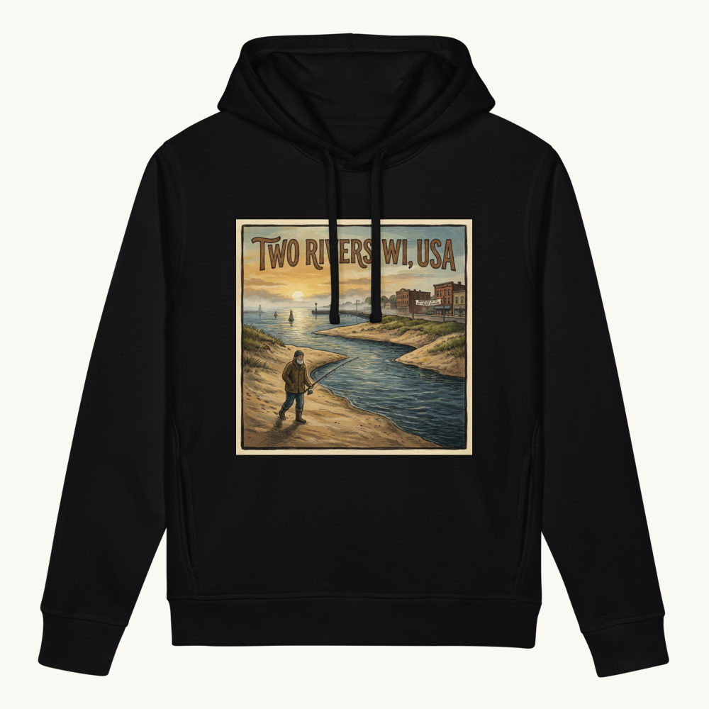 Two Rivers, WI Hoodie