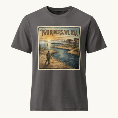 Two Rivers, WI Vintage Tee