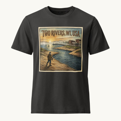 Two Rivers, WI Vintage Tee