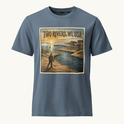 Two Rivers, WI Vintage Tee