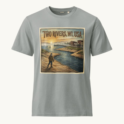Two Rivers, WI Vintage Tee