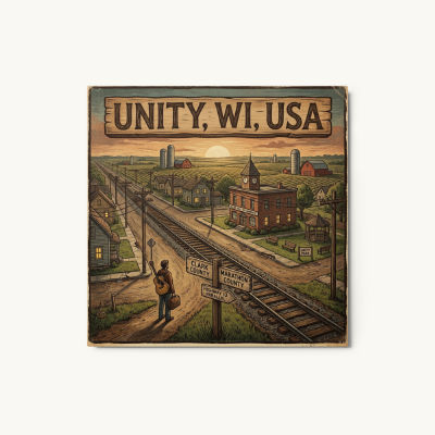 Unity, WI Metal Print